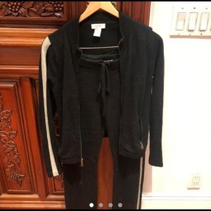 Cashmere track suit set